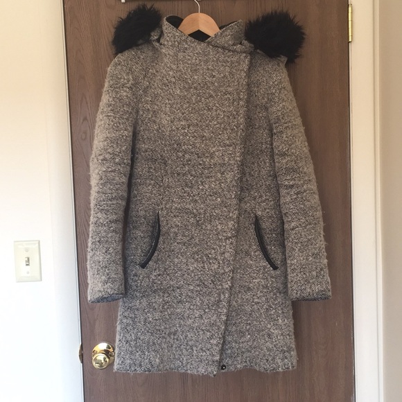 Calvin Klein hooded wool blend jacket - Picture 4 of 8